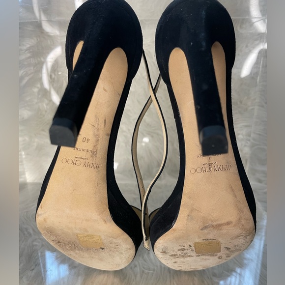 Jimmy choo black Alva trappy heel - Picture 9 of 11